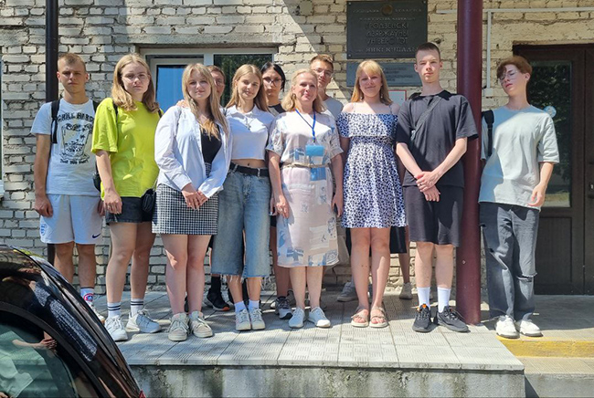 Участники летней школы "Купаловский старт"