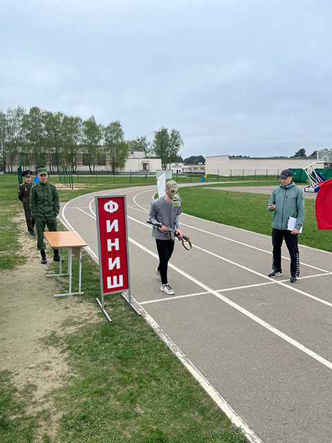 Участники военно-патриотического слета